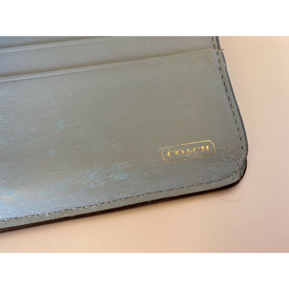 Coach Madison Slim Clutch Envelope Wallet Tan Color - Picture 5 of 12